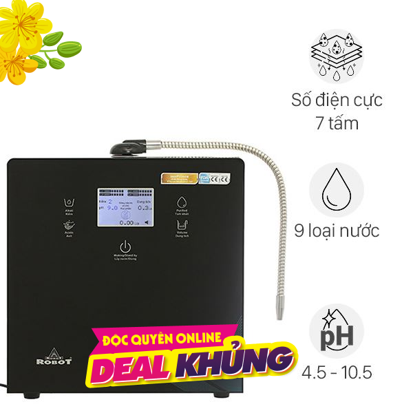 Máy lọc nước điện giải ion kiềm ROBOT IonPrince 79X