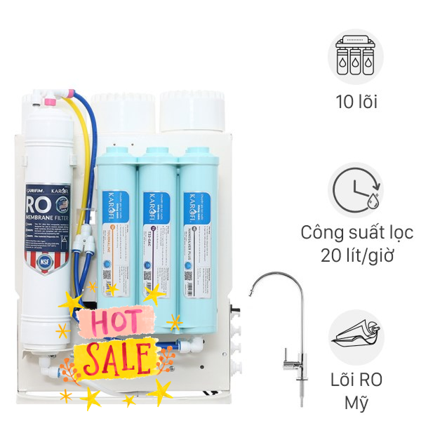 Máy lọc nước RO Karofi KAQ-U06