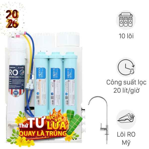 Máy lọc nước RO Karofi KAQ-U06