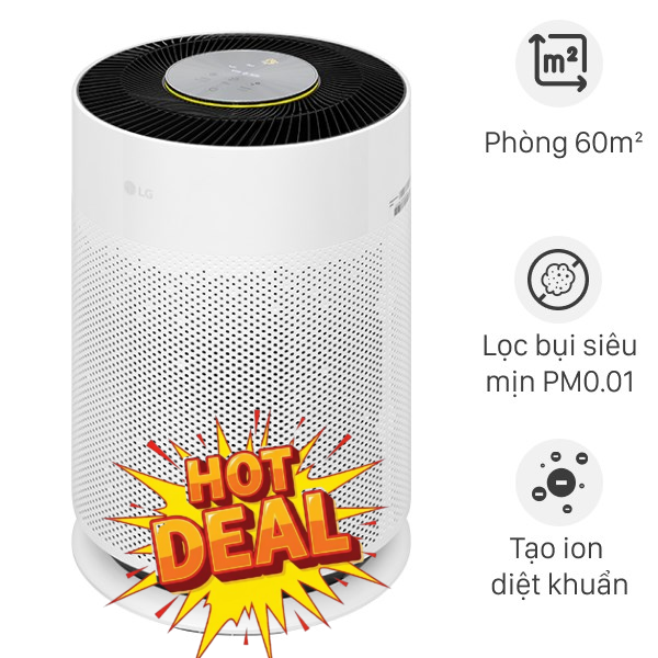 Máy lọc không khí LG PuriCare 360 Hit AS60GHWG0 41W