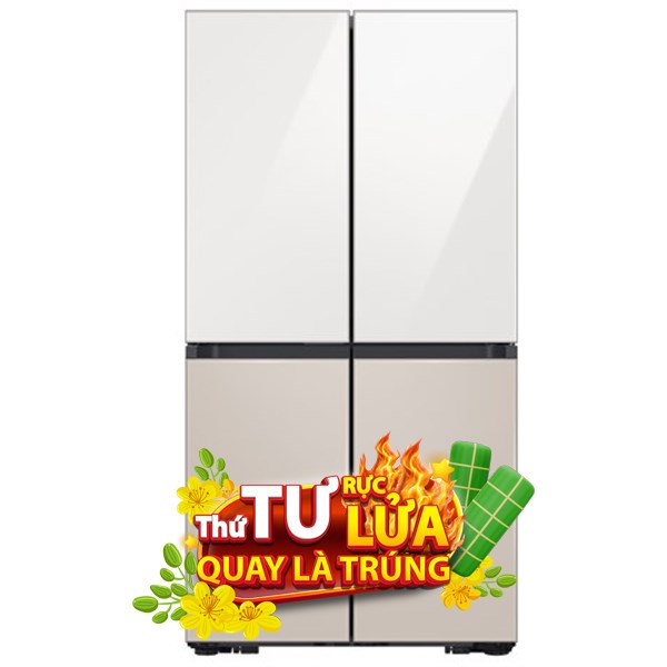 Samsung Inverter 648 lít Bespoke Door-in-Door RF59CB66F8S/SV