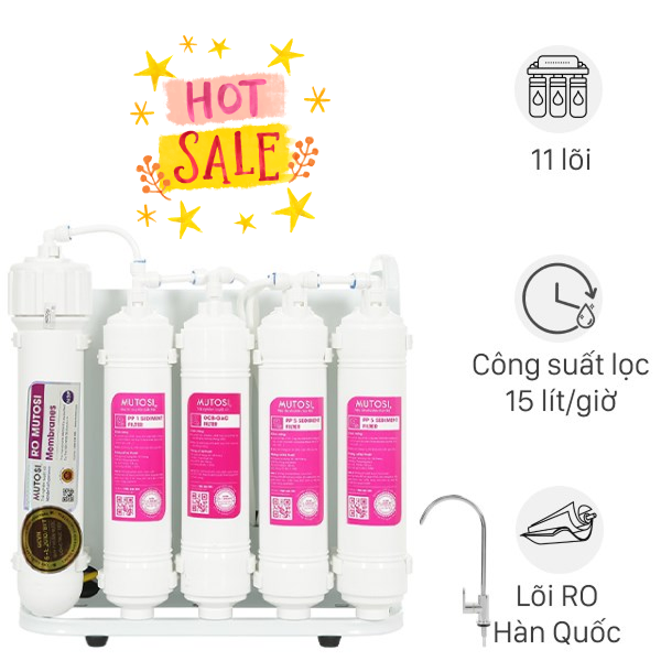 Máy lọc nước RO Mutosi MP-1101