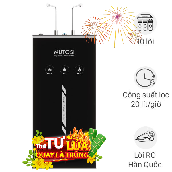 Máy lọc nước RO nóng nguội lạnh Mutosi MP-M1011