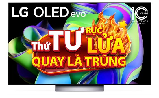 Smart Tivi OLED LG AI 4K 55 inch OLED55C3PSA
