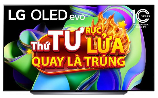 Smart Tivi OLED LG AI 4K 83 inch OLED83C3PSA