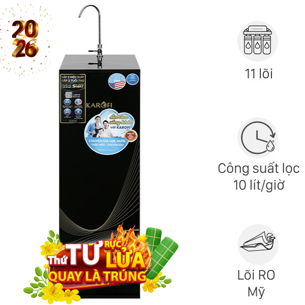 Máy lọc nước RO Karofi KAQ-X18