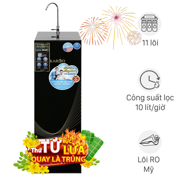 Máy lọc nước RO Karofi KAQ-X18