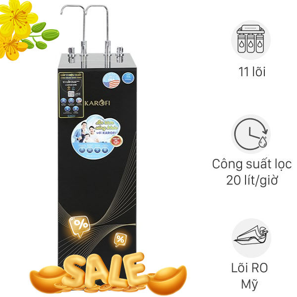 Máy lọc nước RO nóng nguội Karofi KAH-X29
