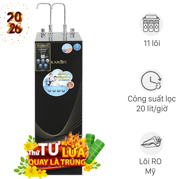 Máy lọc nước RO nóng nguội Karofi KAH-X29
