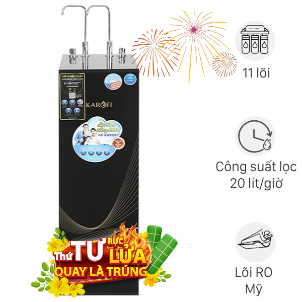 Máy lọc nước RO nóng nguội Karofi KAH-X29