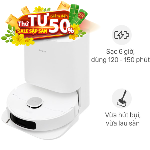 Robot hút bụi lau nhà Dreame L10 Prime