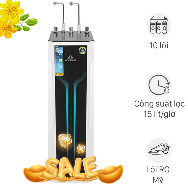 Máy lọc nước RO nóng nguội lạnh Hydrogen Hòa Phát HWBS3A 1021