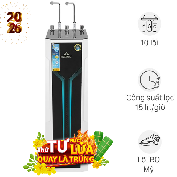 Máy lọc nước RO nóng nguội lạnh Hydrogen Hòa Phát HWBS3A 1021