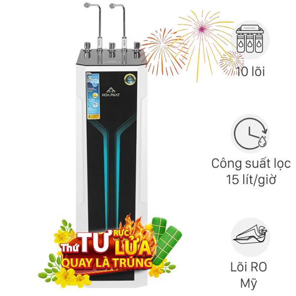 Máy lọc nước RO nóng nguội lạnh Hydrogen Hòa Phát HWBS3A 1021