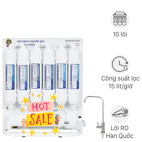 Máy lọc nước RO Hydrogen Hòa Phát HWU1A 1022