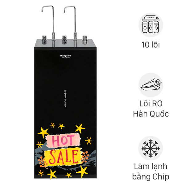 Máy lọc nước RO nóng nguội lạnh Hydrogen Kangaroo KG10A12