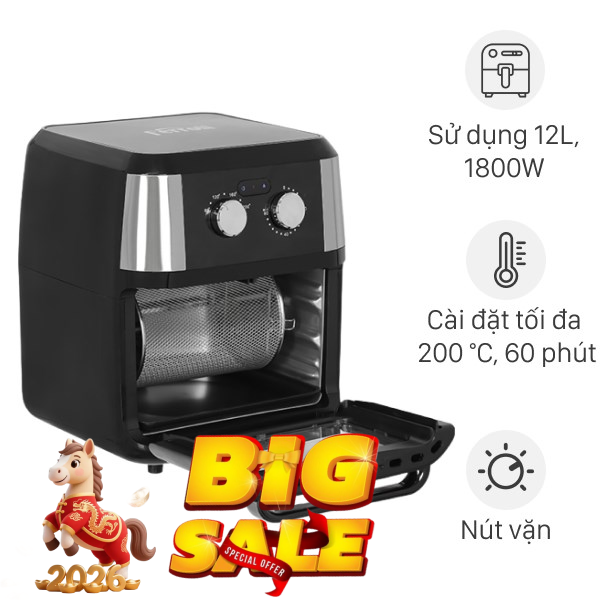 Lò chiên không dầu Ferroli 12 lít FAF-12M