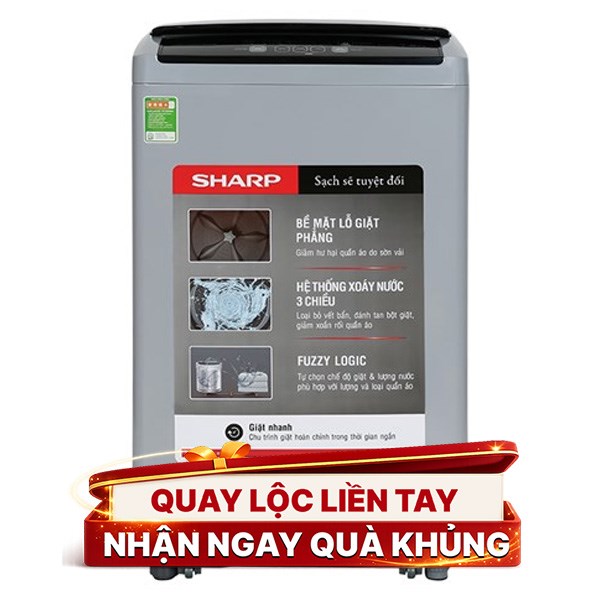 Sharp 7.5 Kg ES-Y75HV-S