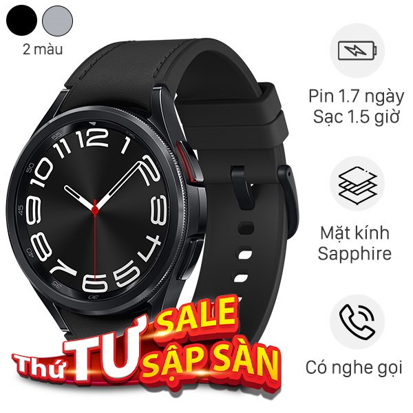 Samsung Galaxy Watch6 Classic 43mm dây silicone