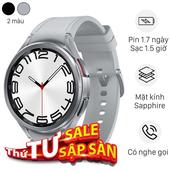 Samsung Galaxy Watch6 Classic 47mm dây silicone