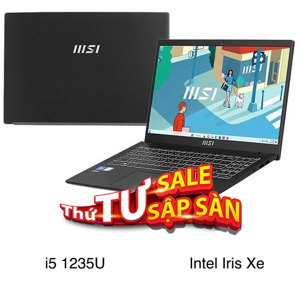 MSI Modern 15 B12MO i5 1235U (628VN)