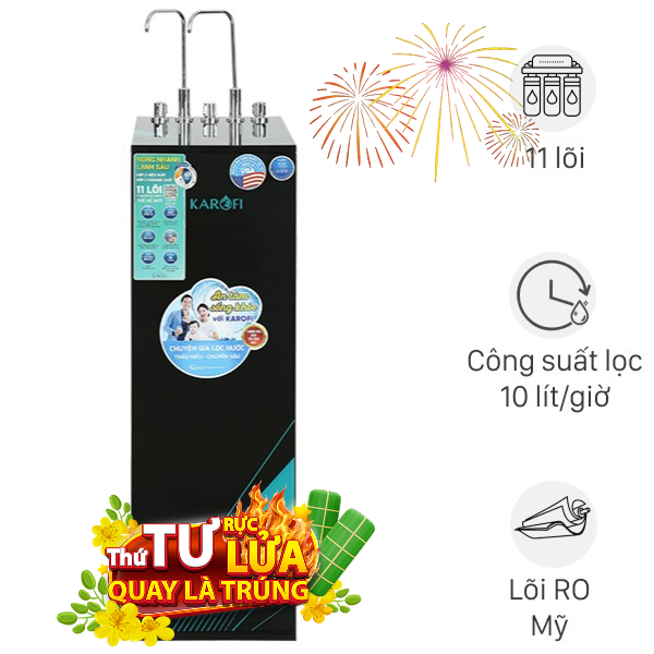 Máy lọc nước RO nóng nguội lạnh Karofi KAD-X58