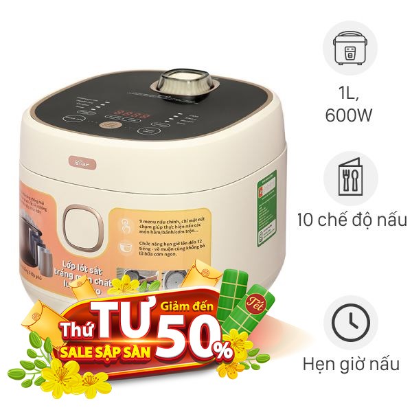 Nồi cơm điện tử Bear 1 lít DFB-C30D1