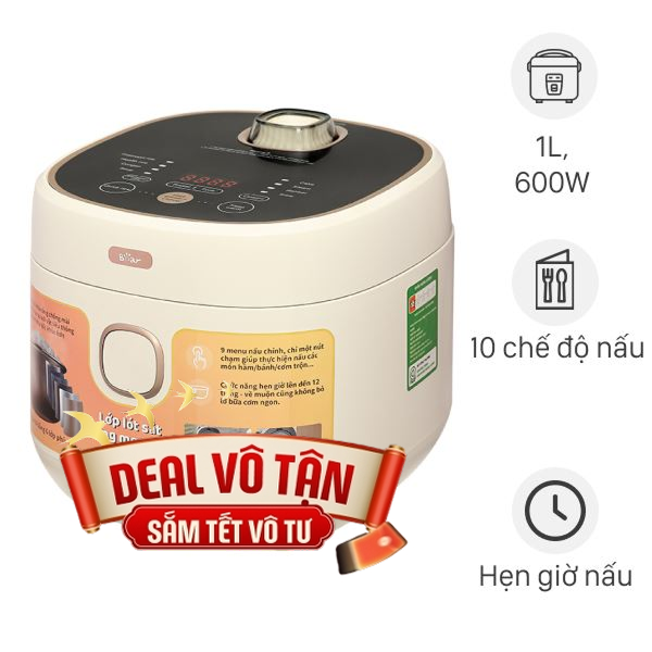 Nồi cơm điện tử Bear 1 lít DFB-C30D1