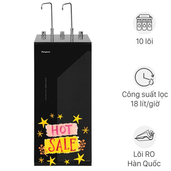 Máy lọc nước RO nóng nguội lạnh Kangaroo KG10A17
