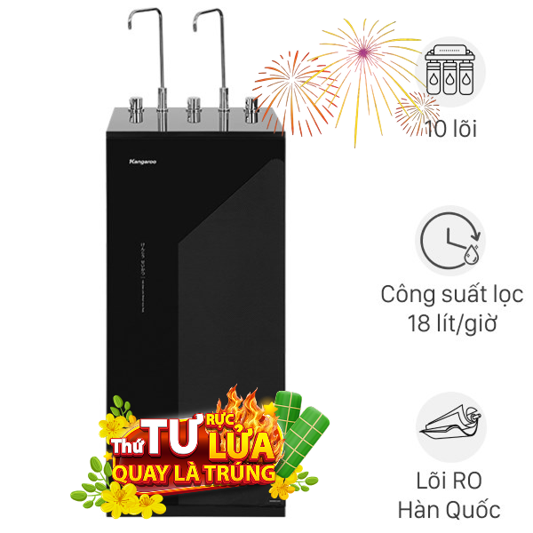 Máy lọc nước RO nóng nguội lạnh Kangaroo KG10A17