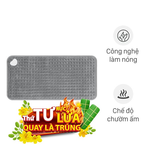 Thảm chườm nóng Kachi MK363