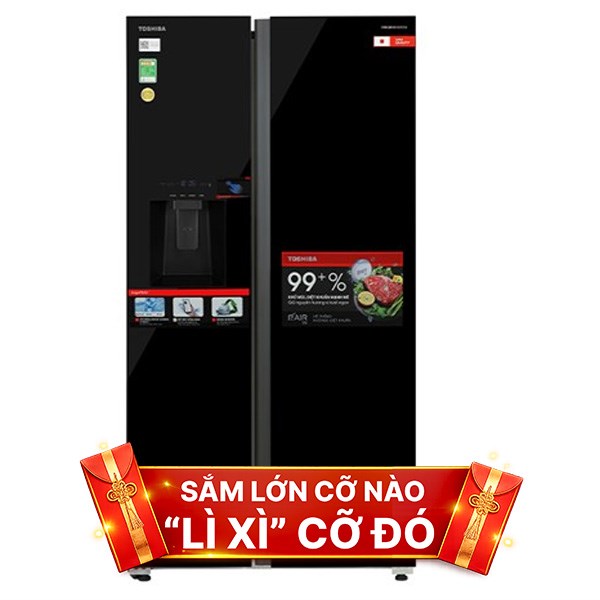 Toshiba Inverter 568 lít GR-RS755WIA-PGV(22)-XK