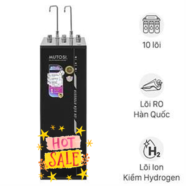 Máy lọc nước RO nóng nguội lạnh Hydrogen ion kiềm Mutosi MP-S1021H