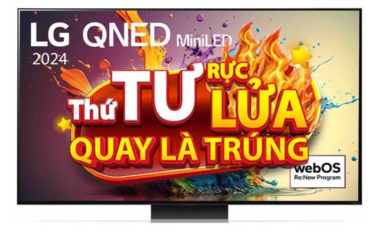 Smart Tivi QNED LG AI 4K 75 inch 75QNED91TSA