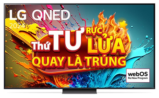 Smart Tivi QNED LG AI 4K 86 inch 86QNED86TSA