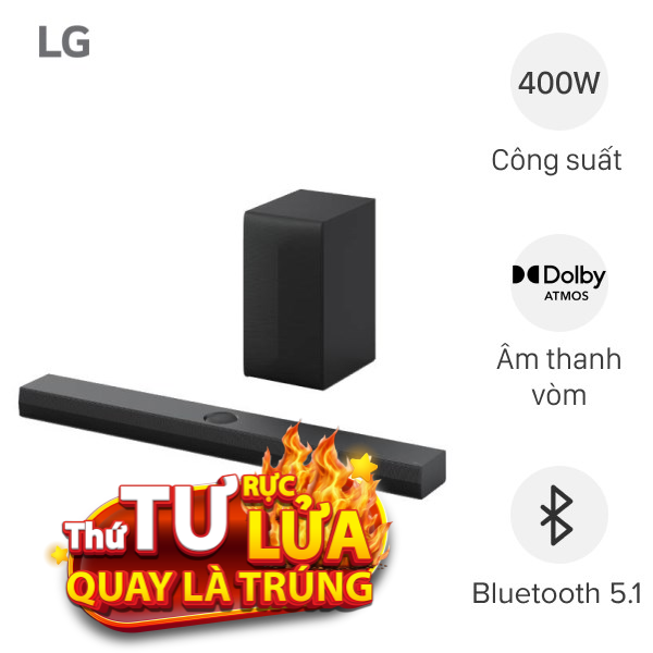 Bộ loa thanh LG S70TY