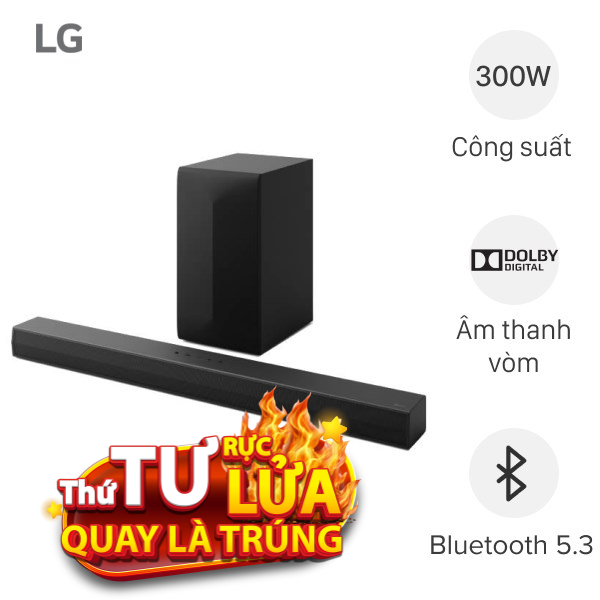Bộ loa thanh LG S40T