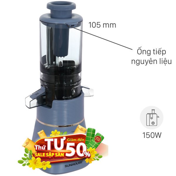 Máy ép chậm Sunhouse SHD5518