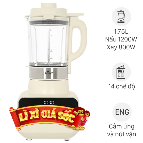 Máy làm sữa hạt đa năng Bear BCB-D17231W