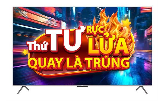 Google Tivi QLED Aqua 4K 75 inch AQT75S800UX