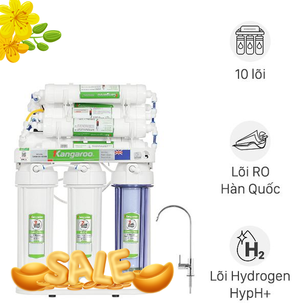 Máy lọc nước RO Hydrogen Kangaroo KGRP10