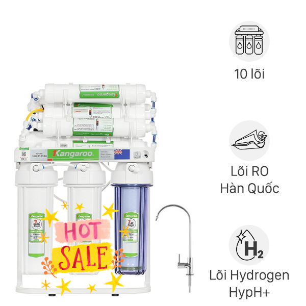 Máy lọc nước RO Hydrogen Kangaroo KGRP10