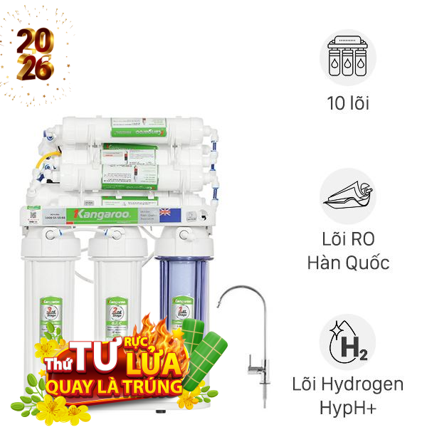 Máy lọc nước RO Hydrogen Kangaroo KGRP10