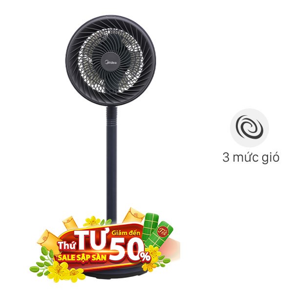 Quạt tuần hoàn Midea  5 cánh MFS070M0APBH 30W