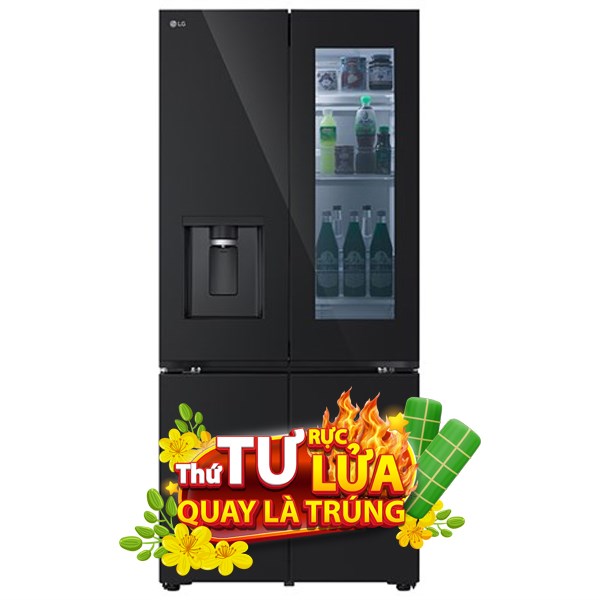 LG Inverter 612 lít InstaView LFD61BLGAI