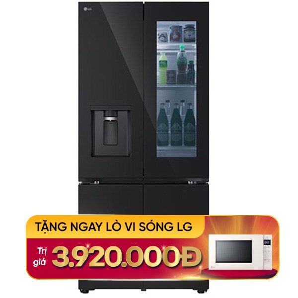 LG Inverter 612 lít InstaView LFD61BLGAI