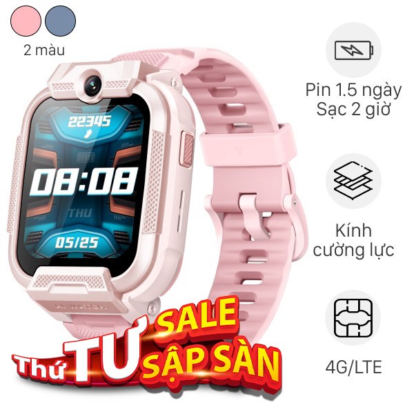 Kidcare K1 54mm dây silicone