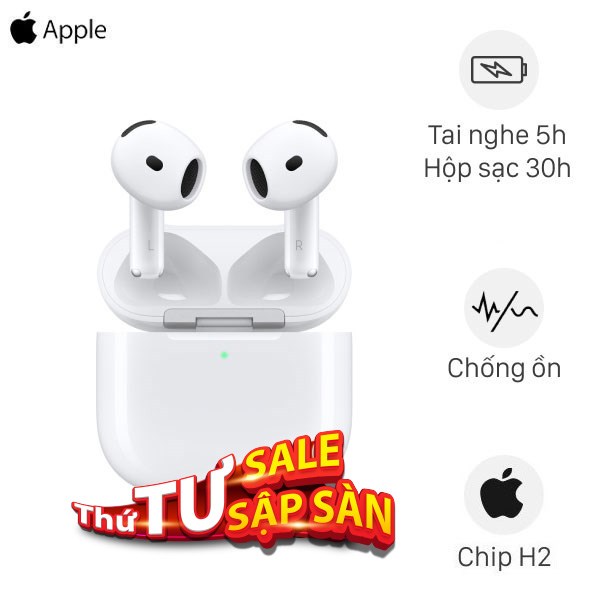 AirPods 4 (chống ồn)