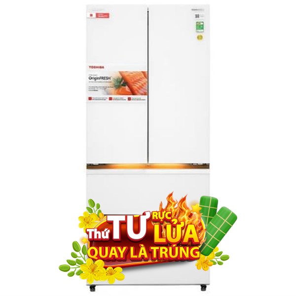 Toshiba Inverter 533 lít Japandi GR-RF690WI-PGV(67)