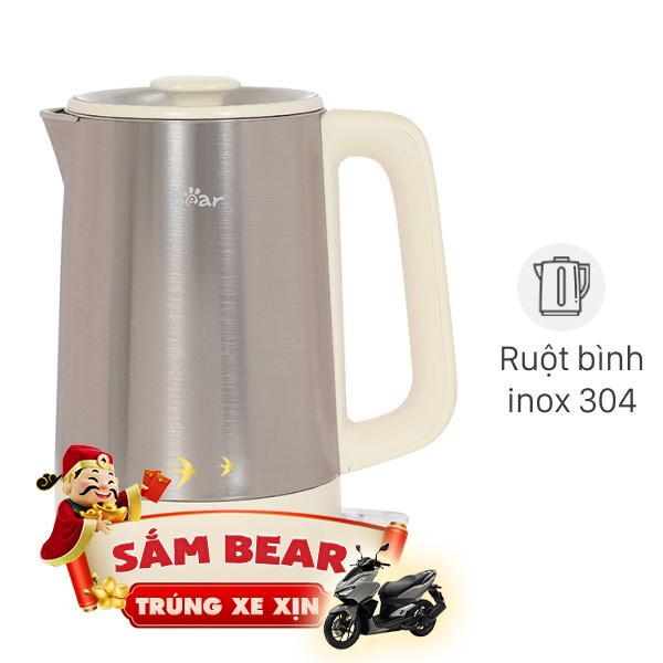 Ấm đun siêu tốc Bear 1.7 lít ZDH-D17T5
                Mẫu mới